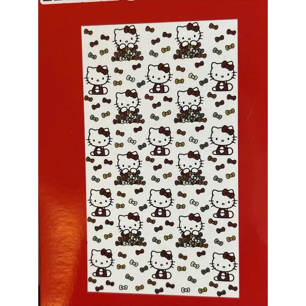 Hello Kitty Thanksgiving Hand Towels Leaves Bows Fall Autumn 2024 Sanrio 2 Pack